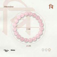 Love's Embrace Rose Quartz Bracelet