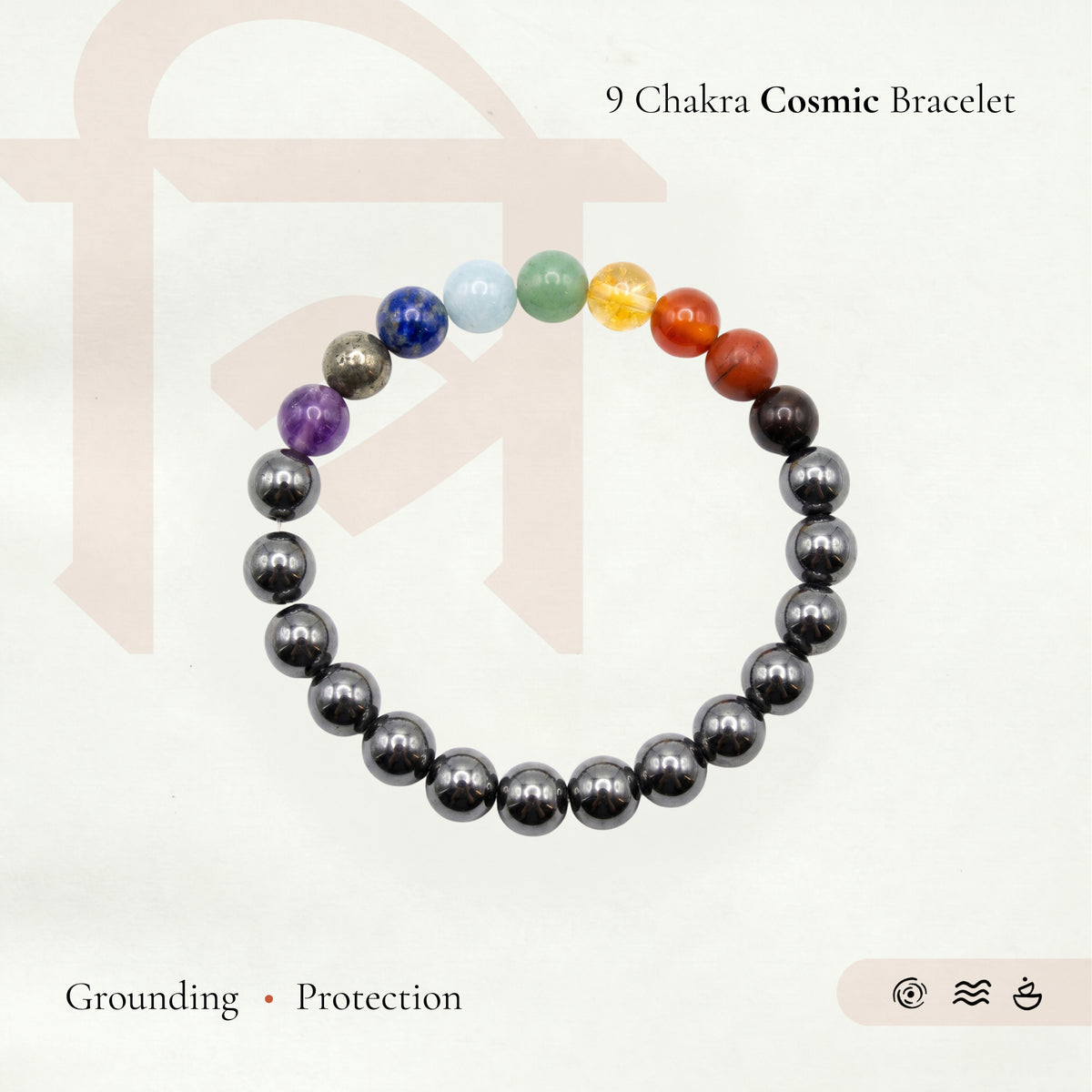 9 Chakra Cosmic Bracelet
