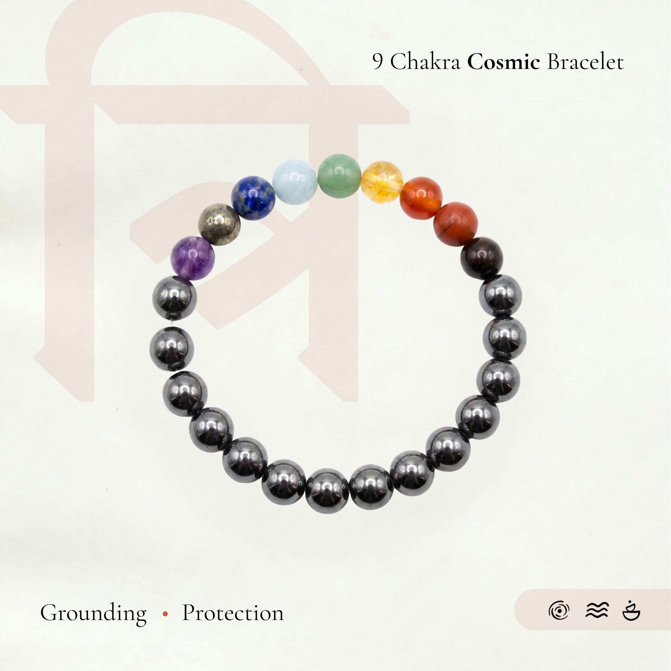 9 Chakra Cosmic Bracelet
