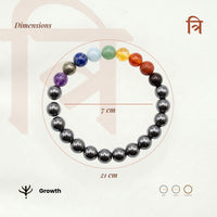 9 Chakra Cosmic Bracelet