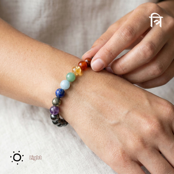 9 Chakra Cosmic Bracelet