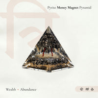 Vastu Pyrite Money Magnet Pyramid