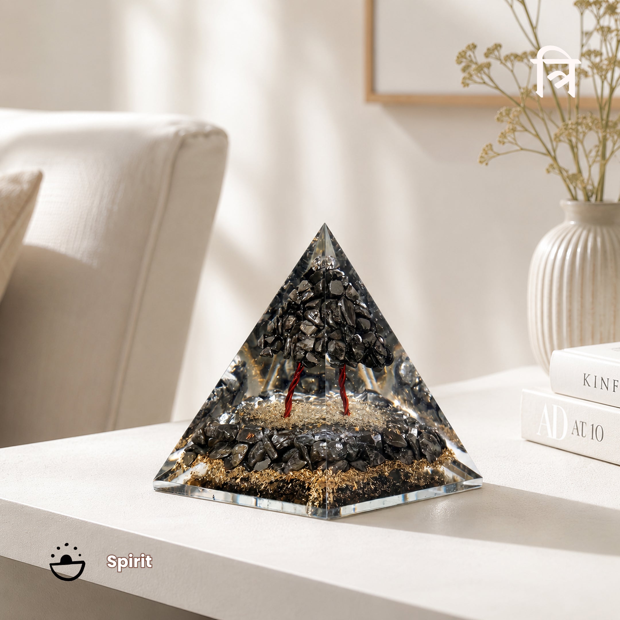 Vastu Pyrite Money Magnet Pyramid