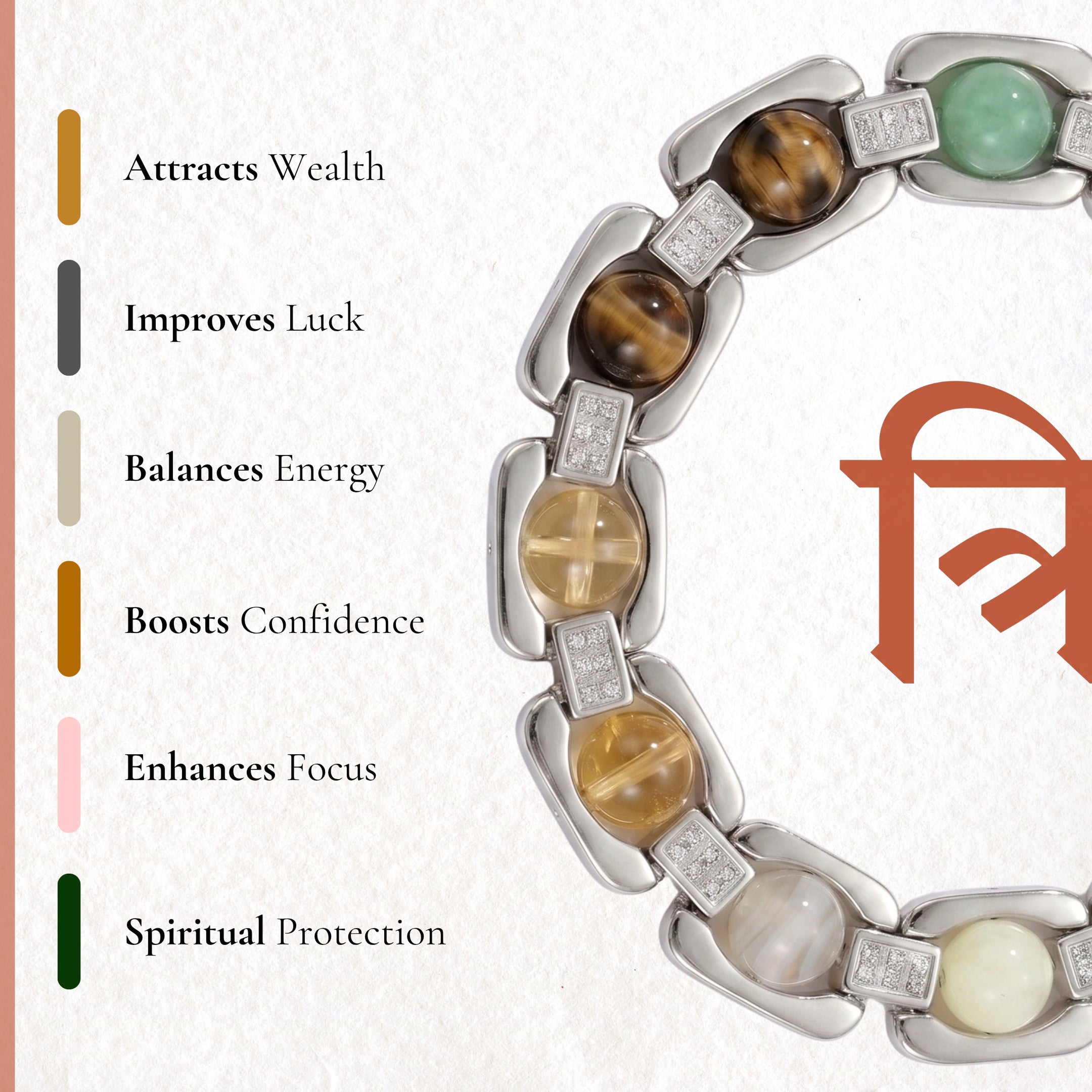 Dhan Yog Metal Bracelet