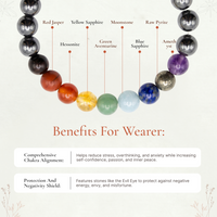 9 Chakra Cosmic Bracelet