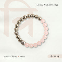 Rose Quartz Love & Wealth Bracelet
