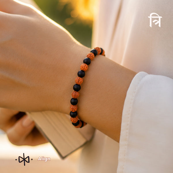 Karungali Rudraksh Bracelet