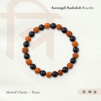 Karungali Rudraksh Bracelet